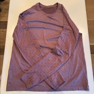 Purple metal vent Long Sleeve Shirt